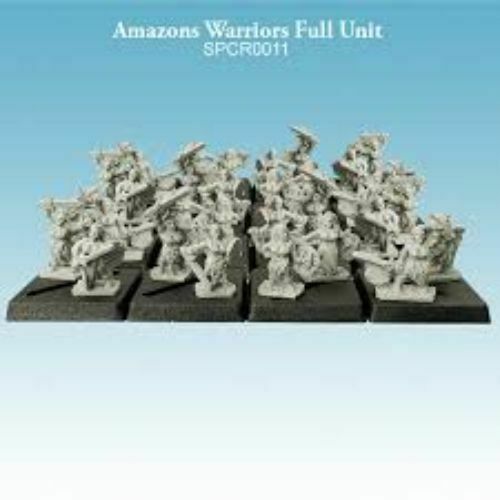 Spellcrow Amazons Warriors Full Unit - SPCR0011 - TISTA MINIS