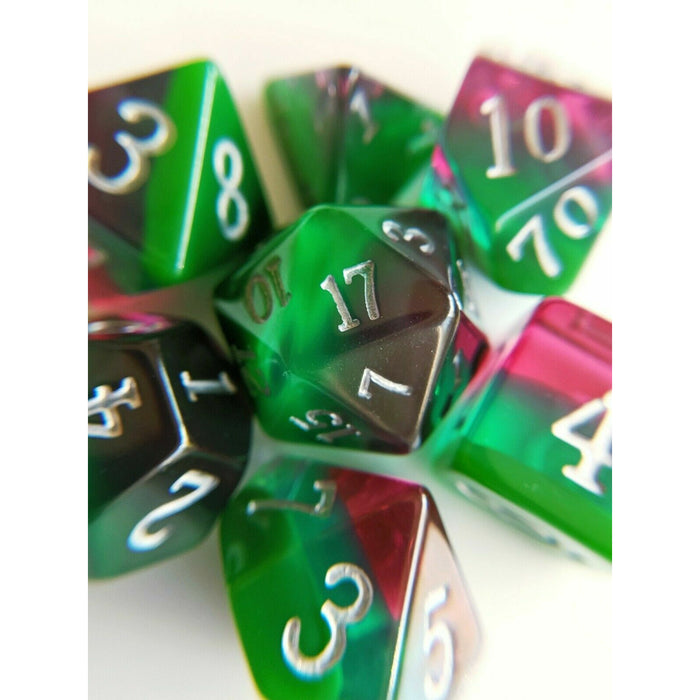 Little Dragon BIRTHDAY DICE OCTOBER TOURMALINE New - TISTA MINIS