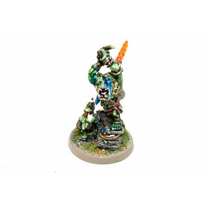 Warhammer Orcs And Goblins Savage orc Warboss Metal Well painted JYS6 - Tistaminis