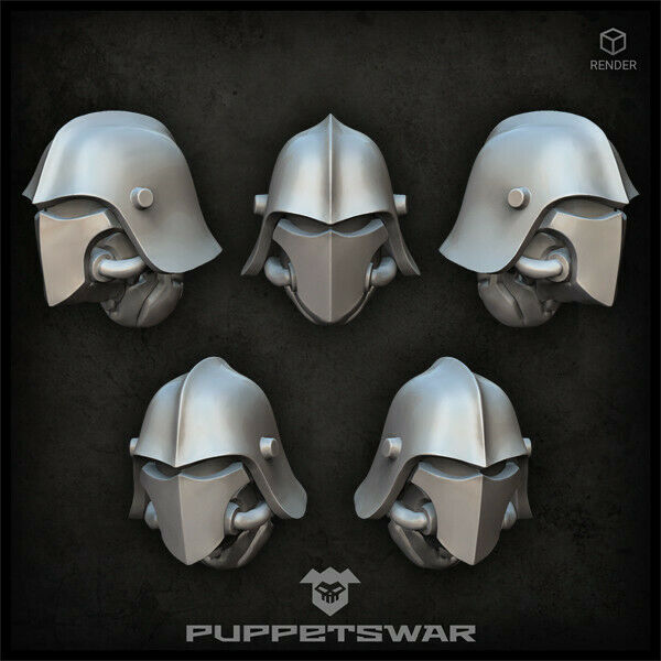 Puppet War Hunter Sentinel Helmets New - Tistaminis