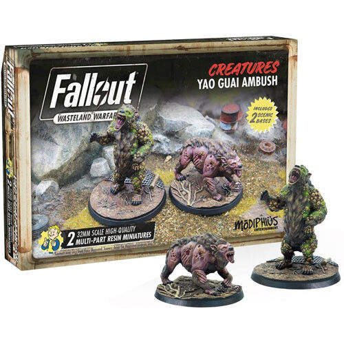 FALLOUT WASTELAND WARFARE: YAO GUAI AMBUSH June 15 Pre-Order - Tistaminis