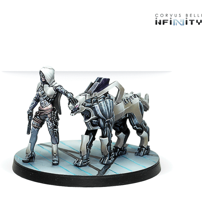 Infinity: ALEPH - Blister Pack - Andromeda Sophistes of Steel Phalanx - SMG New - TISTA MINIS