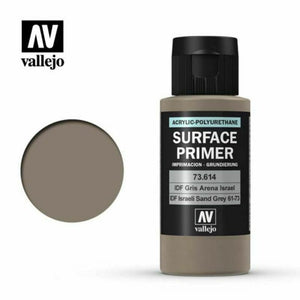 Vallejo Surface Primer Acrylic- IDF Israeli Sand Grey FS30372 60ml - TISTA MINIS