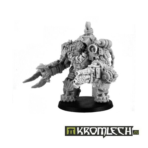 Kromlech Orc Juggernaut with Heavy Flamer New - TISTA MINIS