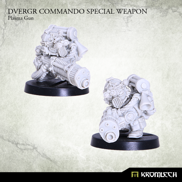 Kromlech Dvergr Commando Special Weapon : Plasma Gun New - TISTA MINIS