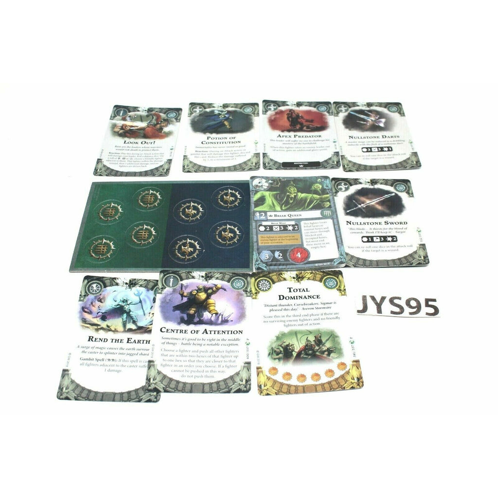 Warhammer Shadespire Cards And Tokens - JYS95 - Tistaminis