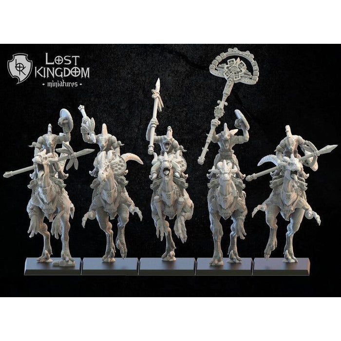 Lost Kingdoms	Cuetzpalli Kuakuauitl Riders - 3D Printed - Tistaminis