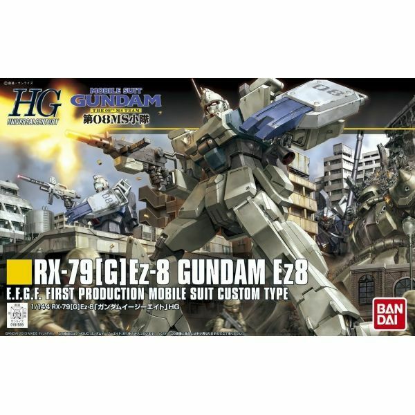 Bandai #155 Gundam Ez8 "Gundam 08th MS Team", Bandai HGUC New - TISTA MINIS