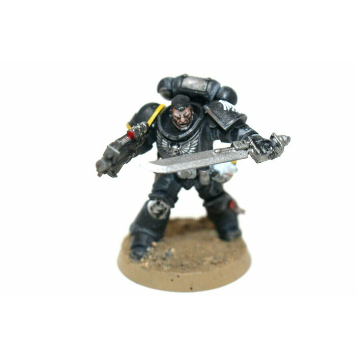 Warhammer Space Marines Raven Guard Lieutenant Well Painted - JYS91 | TISTAMINIS