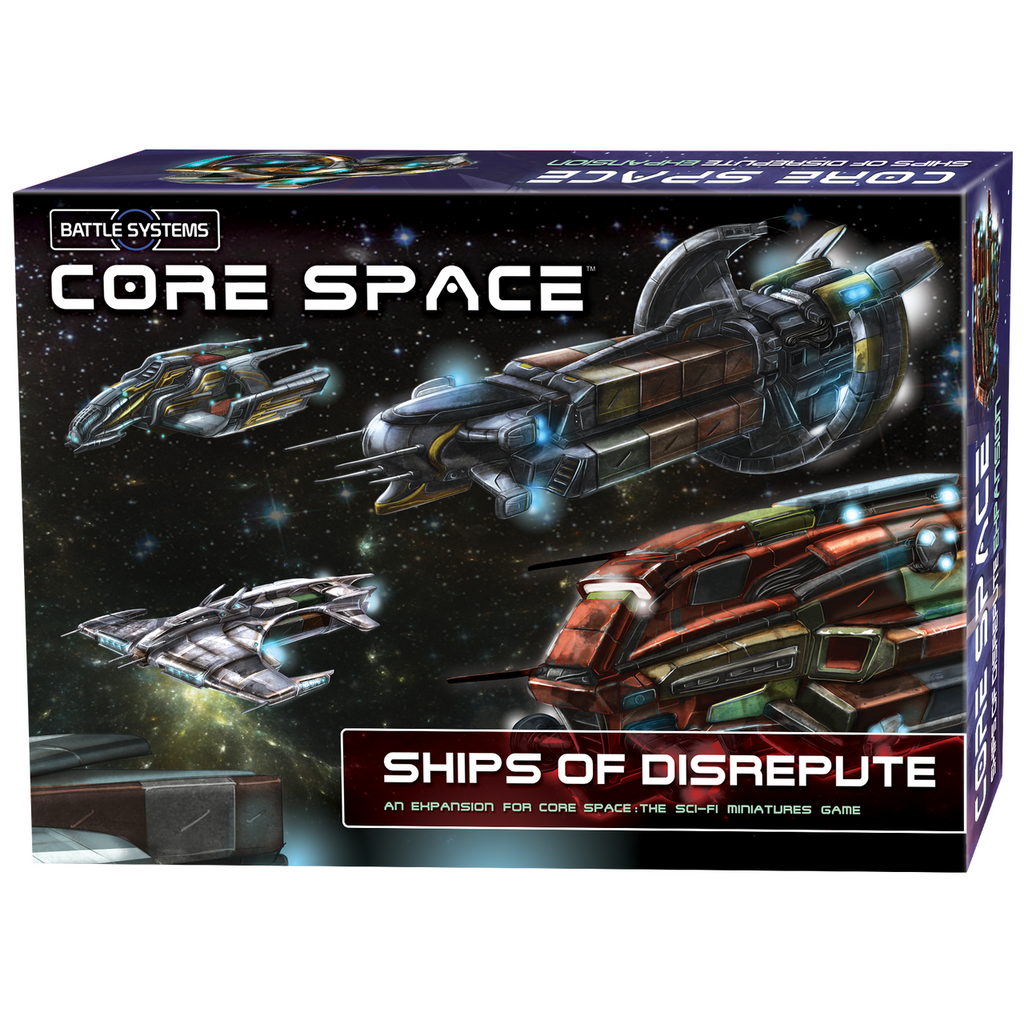 Battle Systems: Core Space Ships of Disrepute Expansion New - Tistaminis