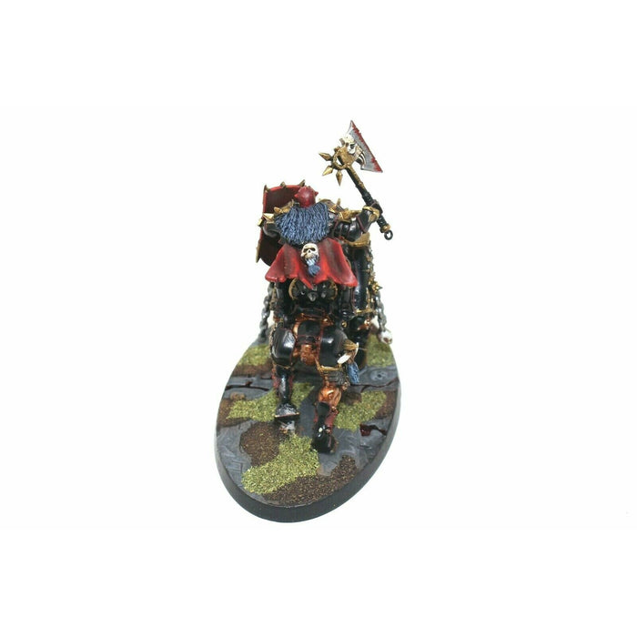 Warhammer Warriros of Chaos Lord of Juggernaught Well painted JYS42 - Tistaminis