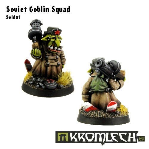 Kromlech Soviet Goblin Squad New - TISTA MINIS