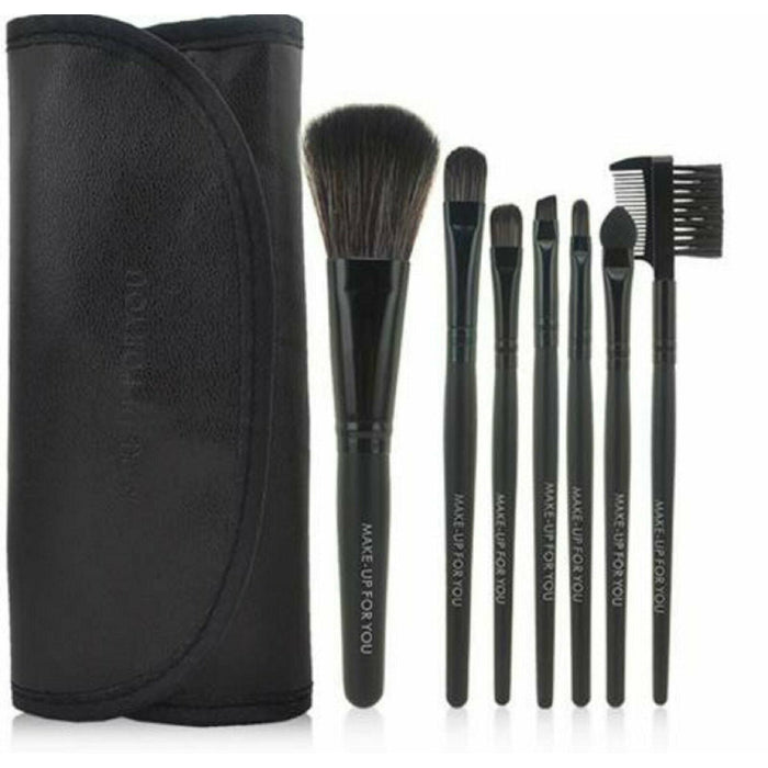 Makeup Kit Brush Set with Pouch and 7 Brushes - Brand New | TISTAMINIS