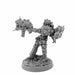 Wargames Exclusive - CHAOS RENEGADE SISTER WITH DAEMON GUN New - TISTA MINIS