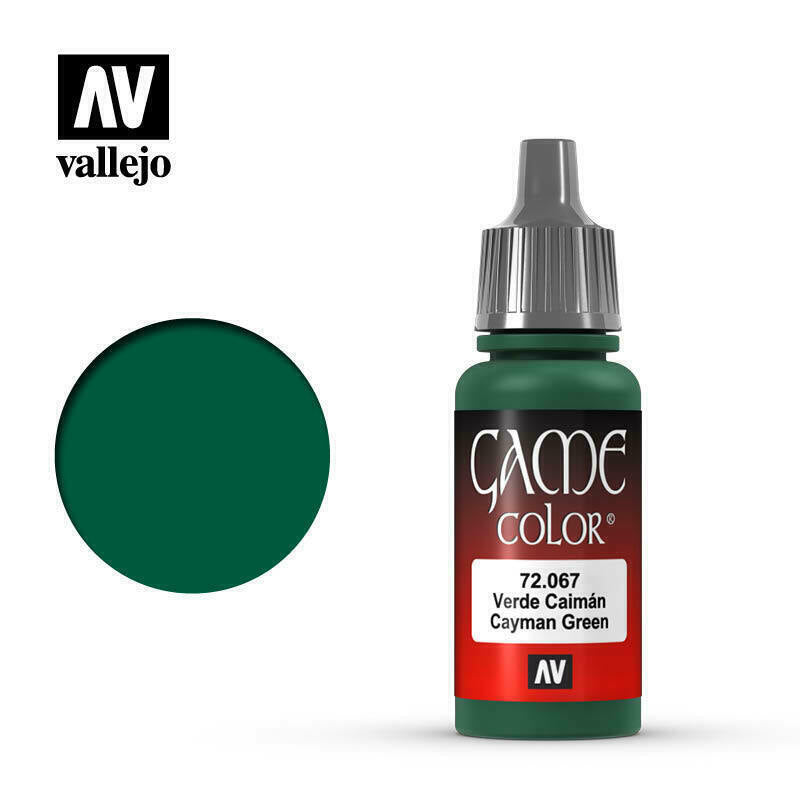 Vallejo Game Colour Paint Game Color Cayman Green (72.067) - Tistaminis