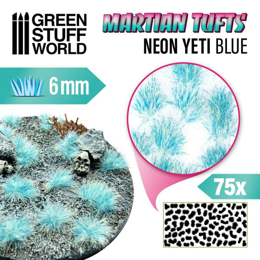 Neon Martian Tufts Green Stuff World Martian Tufts - Punkpink Neon Flocking For Sci-Fi Dioramas Martian Tufts Scenery