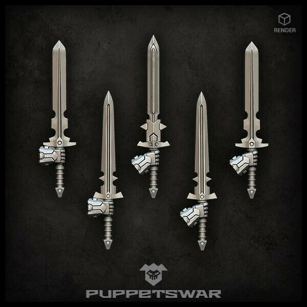 Puppets War Long Swords (right) New - Tistaminis