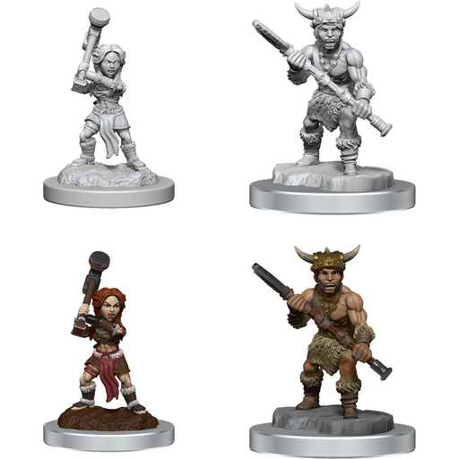 Dungeons & Dragons Nolzur's Marvelous Miniatures: Wave 18: Halfling Barbarians - Tistaminis