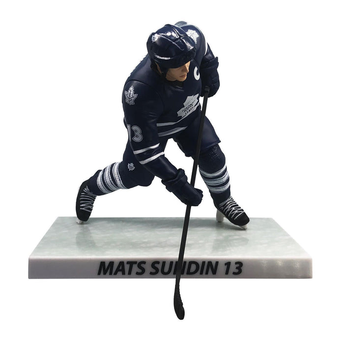 NHL LIMITED EDITION 6" MATS SUNDIN TORONTO UN MAPLE LEAFS FIGURE New - Tistaminis