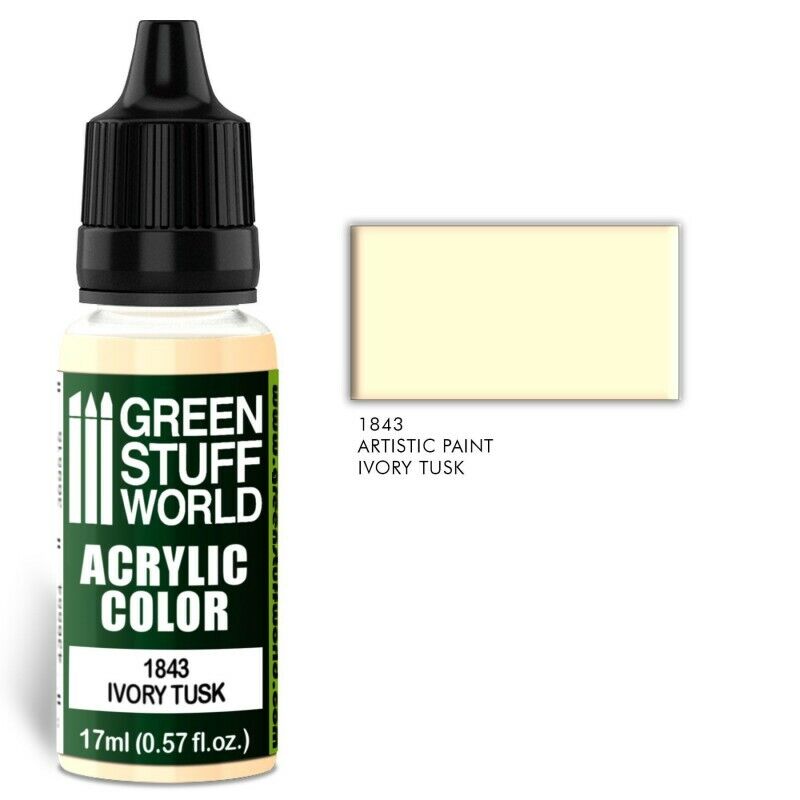 Green Stuff World Acrylic Color Ivory Tusk - Tistaminis