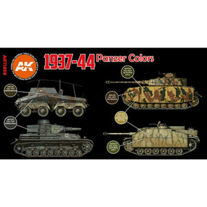 AK Interactive 3G German War Colors 37-44 New - Tistaminis