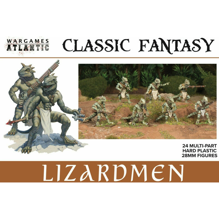 Wargames Atlantic Lizardmen New - Tistaminis