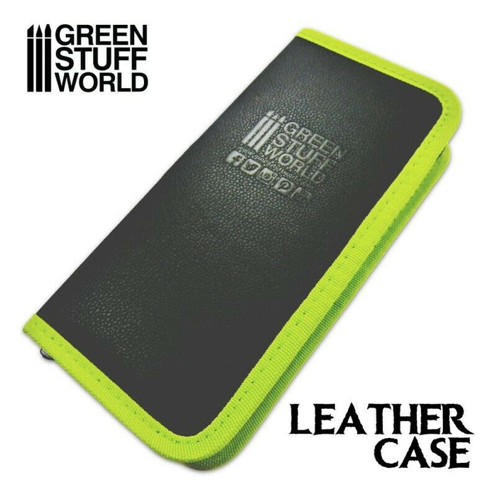 Green Stuff World Premium Leather Case for Tools and Brushes New - TISTA MINIS