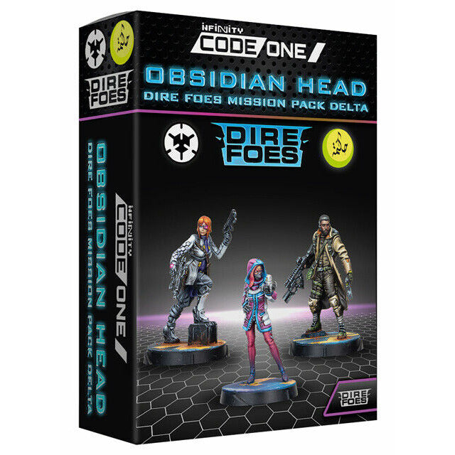 Infinity: CodeOne: Dire Foes Mission Pack Delta: Obsidian Head	Pre-order - Tistaminis