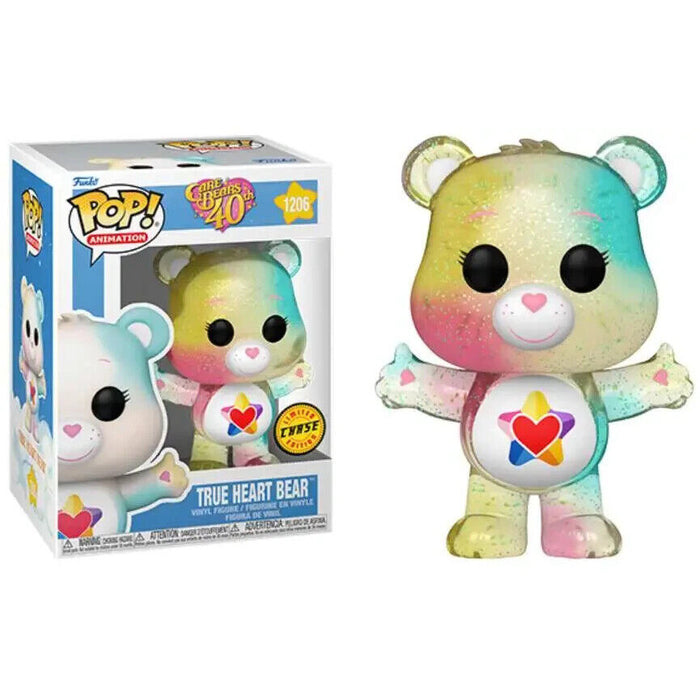 Funko POP CARE BEARS 40TH ANN TRUE HEART BEAR - Chase #1206 New - Tistaminis