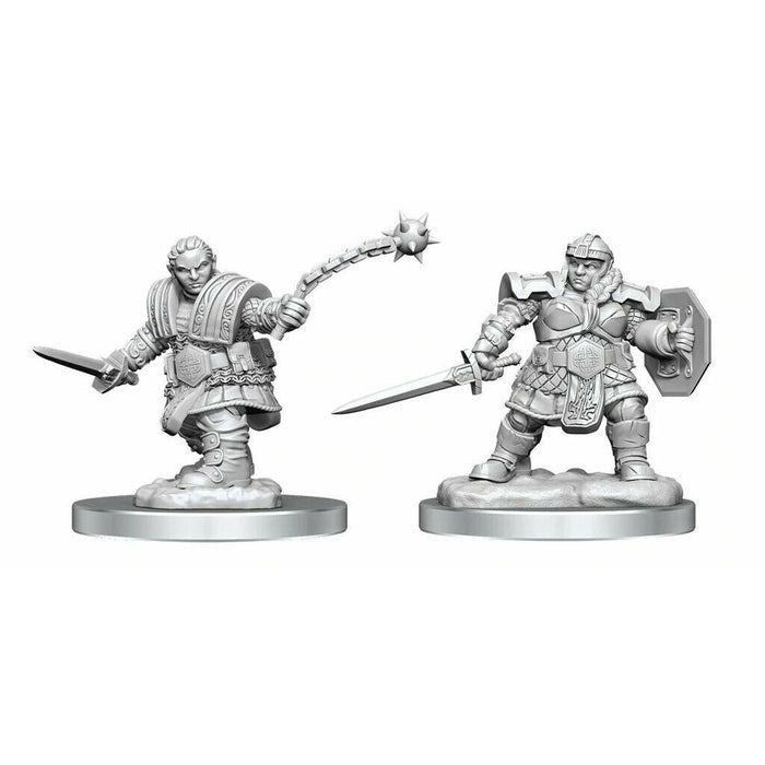 Nolzur's Marvelous Miniatures Wave 16: Dwarf Fighter Female New - Tistaminis