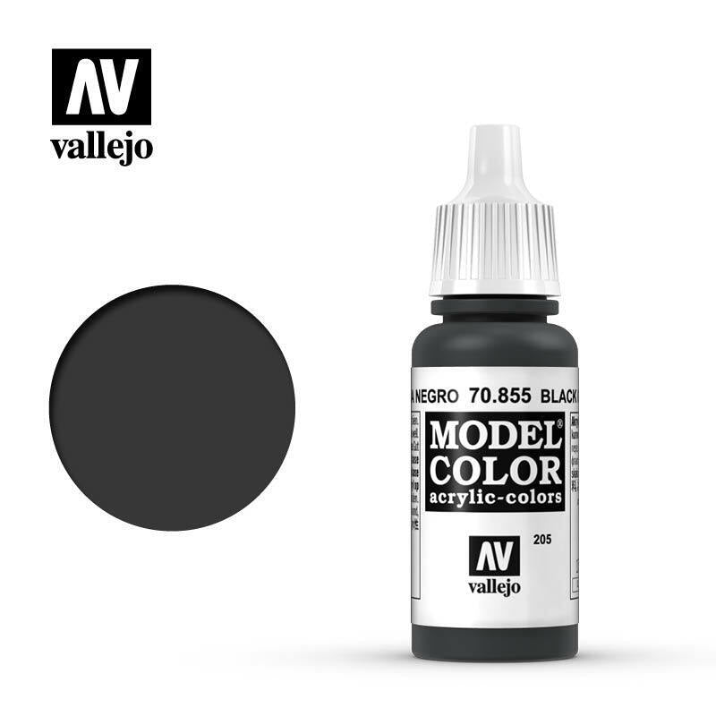 Vallejo Model Colour Paint Black Glaze (70.855) - Tistaminis