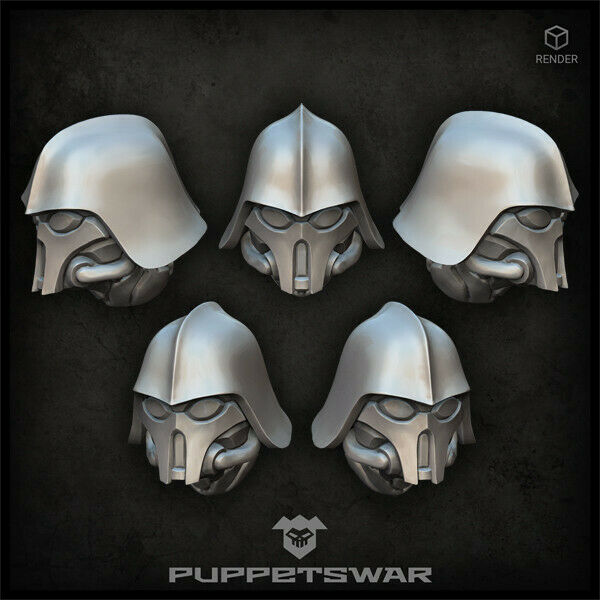 Puppet War Dark Sentinel Helmets New - Tistaminis