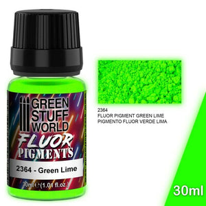 Green Stuff World	FLUOR GREEN LIME pigments New - Tistaminis