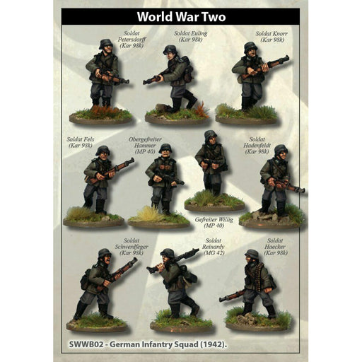 German Infantry Squad (1942) New - Tistaminis