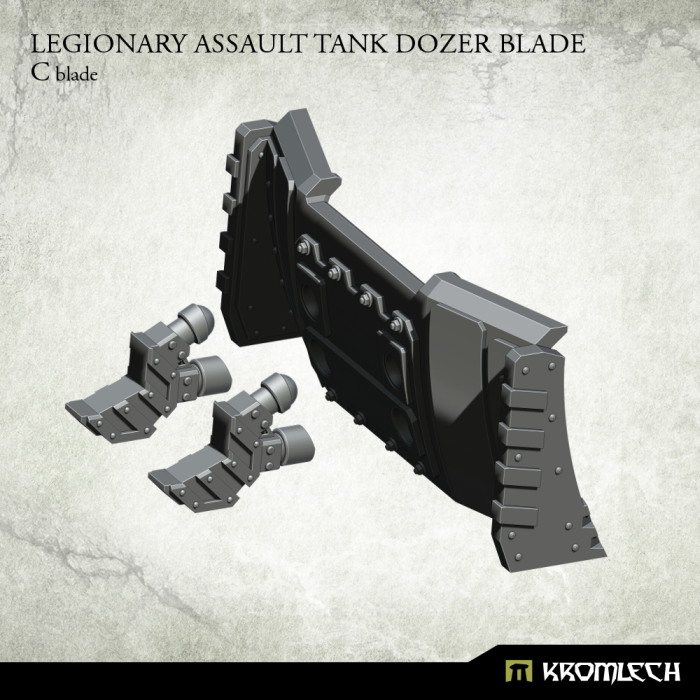 Kromlech Legionary Assault Tank Dozer Blade: C blade (1) New - TISTA MINIS