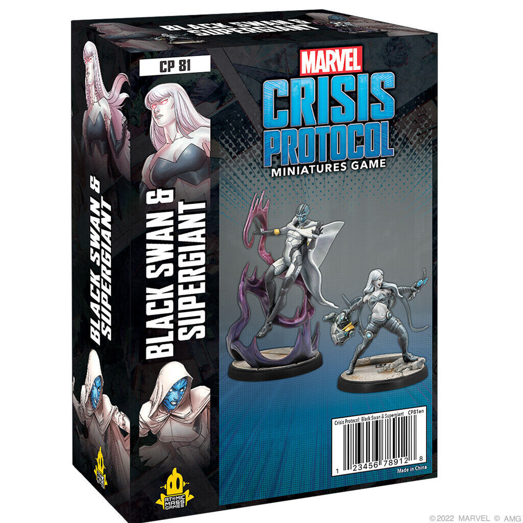 Marvel Crisis Protocol: Black Swan & Supergiant Character Pack New - Tistaminis