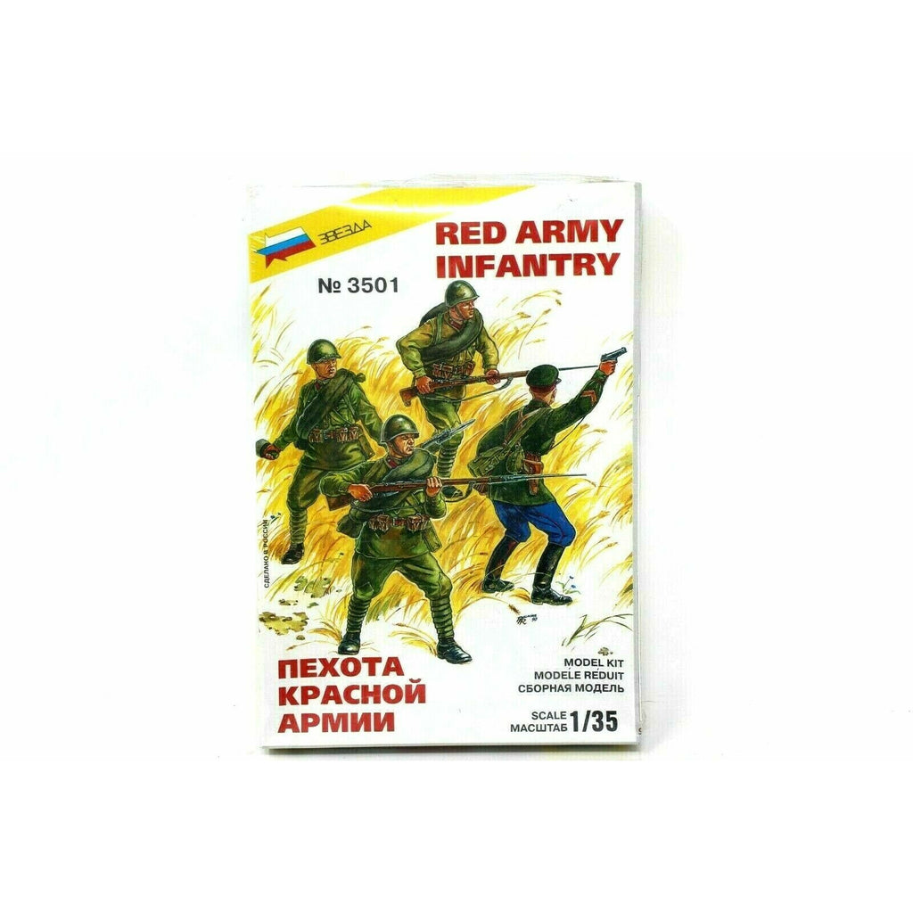 Zvezda RED ARMY INFANTRY New - TISTA MINIS