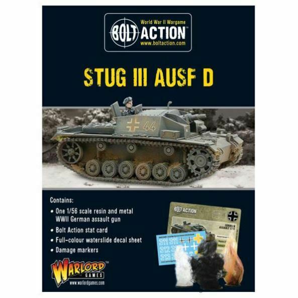 Bolt Action Early Stug III Ausf D New - TISTA MINIS