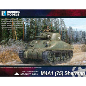 Rubicon American M4A1(75) Sherman - DV & SH New - Tistaminis