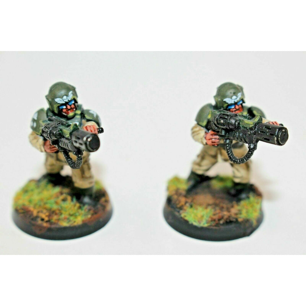 Warhammer Imperial Guard Cadaians with Melta Guns Well Painted - JYS83 | TISTAMINIS