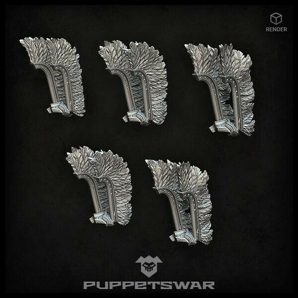 Puppet War Hussar Wing-Packs New - Tistaminis