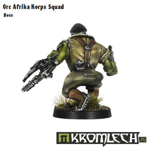 Kromlech Orc Afrika Korps Squad Leader New - TISTA MINIS