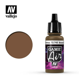 Vallejo Game Colour Paint Game Air Beasty Brown (72.743) - Tistaminis
