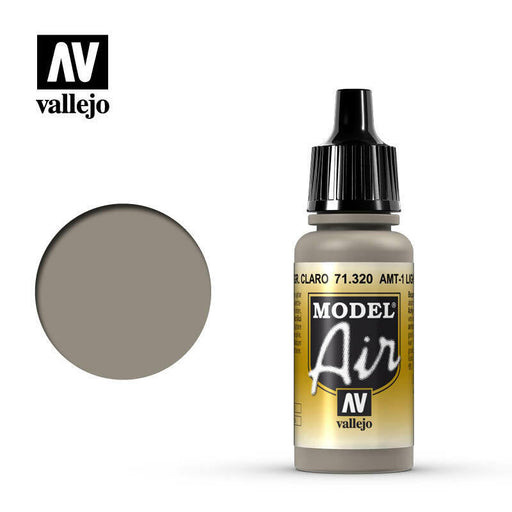 Vallejo Model Air Paint AMT-1 Lt. Grey Brown (71.320) - Tistaminis