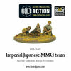 Bolt Action Imperial Japanese MMG Team New - TISTA MINIS