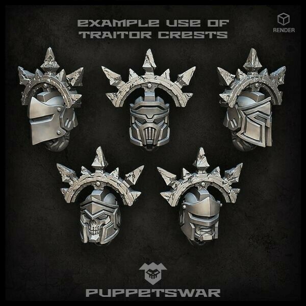 Puppets War Traitor Crests New - Tistaminis