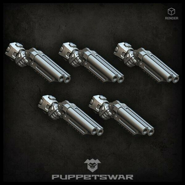 Puppets War Break-action Shotguns (right) New - Tistaminis