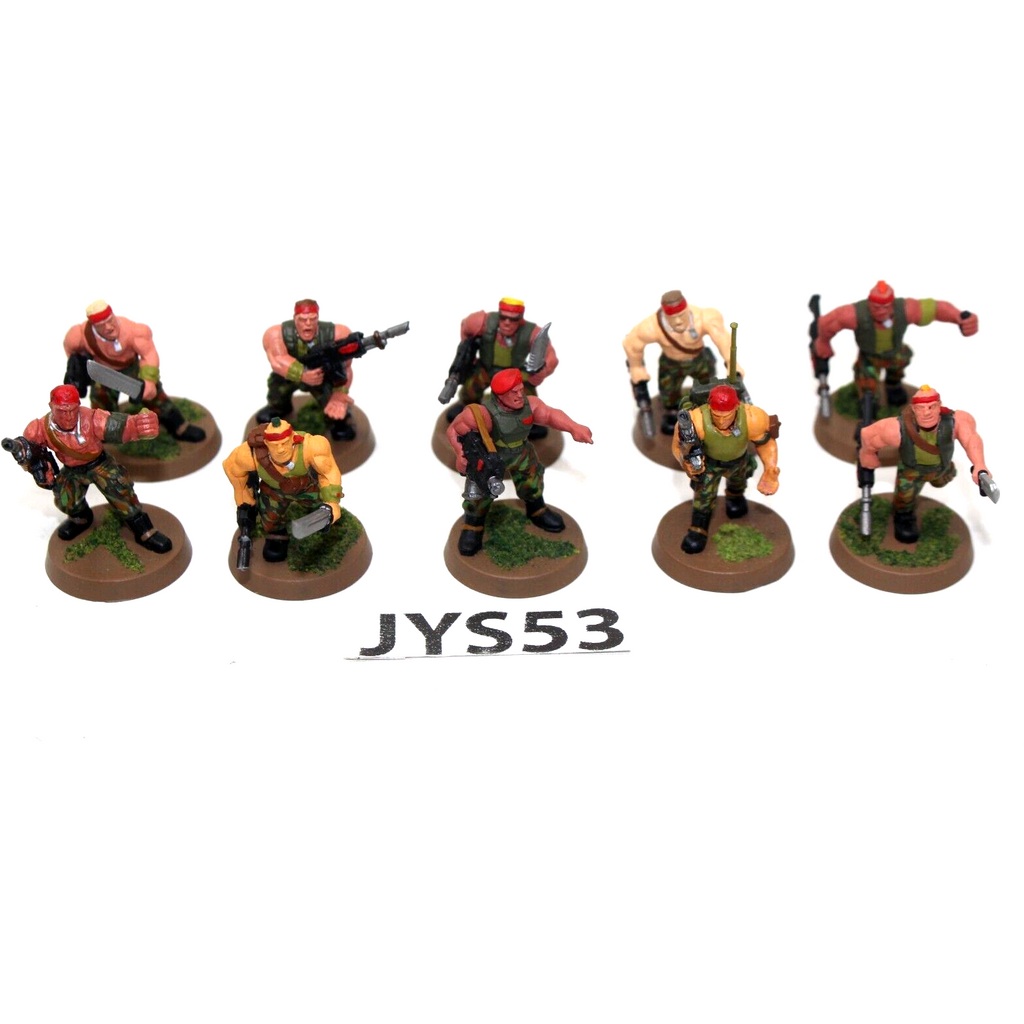 Warhammer Imperial Guard Catachan Shock Troopers - JYS53 - Tistaminis