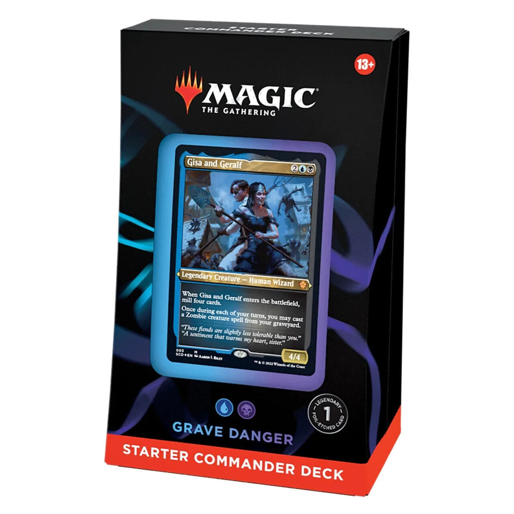 Magic the Gathering Starter Commander Deck - Grave Danger New - Tistaminis