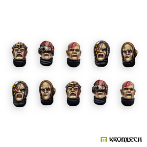 Kromlech	Imperial Crusaders Heads (10) New - Tistaminis